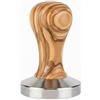 VIA CREMA TAMPER CAFFÈ PORTA FILTRO TAMPER CAFFE TAMPER MADE IN ITALY PORTATUTTA FILTRO ACCESSORI (Olive Wood, 5
