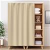 GZGLZDQ Tendine Sottolavello Cucina con Binario Scorrevole, Autoadesivo per Mobili, Microfelpa Cucina Scorrevole, per Armadi, Scarpe, Librerie(Khaki,120 x 80 cm)