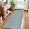 LzreXnvoFxg Tappeto per Corridoio Lungo 50 x 180 cm Tappeto Passatoia Cucina Antiscivolo Lavabile Tappeto Runner per Corridoio Tappeto Ingresso Casa Moderno Tappeto Passatoia per Corridoio Cucina Lavanderie Blu