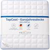 PROCAVE TopCool biancheria da letto, Coperta per tutto l'anno, bianco, 200x200 cm