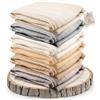 yanopurna Coperta in cashmere - Coperta per divano intrecciata a mano in 100% lana di cashmere - 135 x 270 cm Coperta morbida e accogliente per divano e sedia - Prodotta in Nepal