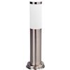 Lindby Lampada da esterni (Moderno) colore Grigio, in Acciaio Inox lampioncino paletto luminoso lampada viale lampione