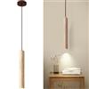 LIGINOK Lampadario moderno lampadario minimalista design lampada da soffitto in travertino giallo natura lampada a sospensione per sala da pranzo, camera da letto, soggiorno, luce bianca