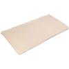 Giraffenland Köper - Federa 40 x 80 cm, con chiusura lampo, 100% cotone bianco grezzo, non colorata e non sbiancata, ideale per riempire cuscini con farro, miglio o o bucce di grano saraceno - 80 x 40 cm