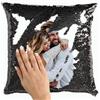 toyofmine Cuscino Personalizzato con Foto e Testo, 40x40, Stampa Fronte-Retro Federa per Cuscino Personalizzata, Regali Personalizzati per papà - festa della mamma - San Valentino - Compleanno