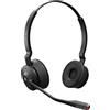 Jabra GN Cuffie Jabra Engage 55 SE MS Stereo Link400a Dect con microfono Wireless a bassa potenza Nero [9659-450-111-1]