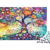 KQJZXNHPGR Albero della Vita Colorato Puzzle per Adulti Puzzle 1000 Pezzi Motivo Artistico Relax Decorazione Casa 38x26cm/1000pcs