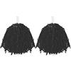 I LOVE FANCY DRESS LTD Pon pon pon da cheerleader con manici per bambini e adulti. Colore: nero