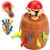 Touosy Pirati Design a Comparsa 24 Spade Giocattolo Piratatak Gioco Resistente e a Prova di Caduta Divertente Riutilizzabile Piratas Po P Giocos per da Tavolo Adatti Ai Bambini dai 4 Anni (Grande)