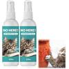 MagiSel Spray Repellente per Gatti,2PCS x 120ml Repellente Gatti e Spray AntiGraffio per Gatti Divano, Uso Interno ed Esterno, Protezione del Divano e Mobili, Ideale per Casa e Giardino