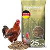 Eggersmann Körnerpick Mangime per polli da 25 kg - Mix di Farina origano - Farina per ovaiole con Il Potere Naturale dell'origano - Farina per ovaiole Premium per polli, oche e Anatre
