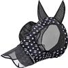 Imperial Riding Maschera antimosche Trail Ride con protezione nasale, nero AOP, Cob
