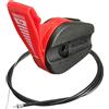 SEIWEI Kit interruttore di controllo cavo acceleratore tosaerba 165 cm accessori per macchine da giardino parti di ricambio maniglia a leva a spinta manuale accessori universale per tosaerba elettrici