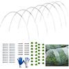 Sewokon Archi-Giardino 30 Pezzi, 43 CM Archi per Serre a Tunnel, Archetti per Orto, Archi per Tunnel Orto, Archi per Orto, Serra Tunnel per Orto, Serra per Orto, Archi per Serra Orto, Serra a Tunnel