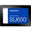 ADATA | Ultimate SU650 | 2000 GB | Formato SSD da 2,5" | Interfaccia SSD SATA 6 Gb/s | Velocit di lettura 520 MB/s | Velocit di scrittura 450 MB/s