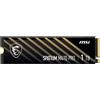 MSI SPATIUM M470 PRO - SSD - 1 TB - intern - M.2 2280 - PCIe 4.0 x4 (NVMe) (S78-440L0J0-P83)