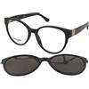 Pierre Cardin P.C. 8538/C 807 | Occhiali da Vista Graduati | Prova Online | Plastica | Cat Eye | Nero | Adrialenti