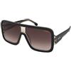 Carrera Flaglab 14 0WM/A8 | Occhiali da Sole Graduati o Non Graduati | Prova Online | Unisex | Plastica | Quadrati | Nero, Marrone | Adrialenti