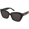 Balenciaga BB0273SA 001 | Occhiali da Sole Graduati o Non Graduati | Plastica | Cat Eye | Nero | Adrialenti