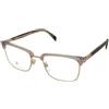 David Beckham DB 1183 83Q | Occhiali da Vista Graduati | Unisex | Metallo, Plastica | Browline | Oro, Trasparente | Adrialenti