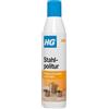 HG - Lucidante per acciaio, confezione da 2 (2 x 250 ml) - è un lucidante in acciaio inox per pulire e proteggere piani di lavoro in cucina, pentole