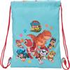 safta PAW PATROL DINO RESCUE - Zaino a sacco piatto Junior, ideale per bambini di diverse età, comodo e versatile, qualità e resistenza, 26 x 34 cm
