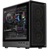 ITEK CASE ITEK M.TOWER " MESHCORE 36B - Gaming Tower, ATX, 4x14cm ARGB fan, 2xUSB3, Type-C, Temp Glass Side Panel, - ITGCAMC36B I - ITGCAMC36B