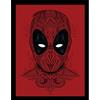 Deadpool (Mandala Effect) Collector Print (Framed)