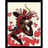 Deadpool (Valentine'S Day) Collector Print (Framed)