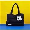 Starbucks x Miffy Collaboration Tote Bag nera edizione limitata NUOVA