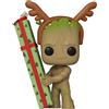 Funko Pop! Marvel I Guardiani della Galassia Speciale Natalizio - Groot #1105