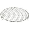 Serenophile Griglia rotonda in acciaio inox per friggitrici ad aria e griglie esterne, supporta vari metodi di cottura con gambe stabili (25 cm)