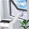 CookiBlend Kit di guarnizioni per finestre per condizionatori d'aria mobili e asciugatrici, 210T Oxford Fabric AC Window Seal Kit (500 cm)