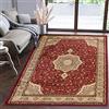 Mazovia Grande Tappeto Corridoio 300x500cm Rosso Classico Tradizionale
