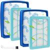 Doksvp 2 Filtri Aspirapolvere per Philips Serie 7000 PowerPro Expert, Set di Filtri di Ricambio Compatibile con FC9728/81, FC9729/09, FC9741/09, FC9742/09, FC9743/09, FC9745/09, FC9746/09, con Spazzolino