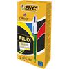 BIC Scatola 12 penna sfera scatto 4COLORI FLUO BIC 982868