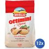 Divella 12x Multipack Divella Biscotti Ottimini Ripieni Nocciole Gr300
