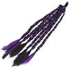 Aeun Estensioni Intrecciate della Coda di Cavallo, Estensioni Lunghe dei Capelli del Pugile Versatile Durevole Flessibile per le Donne Party (#2)