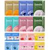 Neecio Set di 10 maschere per il viso da donna + 10 cuscinetti per gli occhi, regalo per mamma e fidanzata, per soddisfare diverse esigenze della pelle