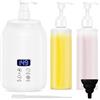 Meifuly Scalda-lozione, scalda olio per spa massaggi e uso personale, scalda olio rapido, con due bottiglie di olio, temperatura regolabile e costante