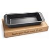 Terryshop74® Teglia per Friggitrice ad Aria Plum Cake 25 cm - Mini Teglia Antiaderente per Air Fryer 5-8 Litri - Cottura Dietetica Senza Olio per Dolci e Piatti Salati