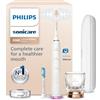 Philips Sonicare DiamondClean Smart Electric, spazzolino elettrico ricaricabile per igiene orale completa, serie 9300, oro rosa, HX9903/65