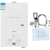 Cozyel 36KW Riscaldatore a Gas Riscaldatore di Acqua Istantaneo senza Serbatoio Scaldabagno senza Serbatoio (18L / min)