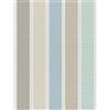 GOYAPRINT Carta Adesiva Righe Juta Pastello 40x250cm Vinile Decorativo