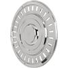 Hansen Styling Parts Copricerchio per Camion Retro da 22,5 in Acciaio Inossidabile - Dritto per ASSE Posteriore - con Montaggio ad Anello - Compatibile universalmente con Cerchi in Acciaio da 22,5 Pollici