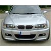 AUTOVISION Per BMW E46 Cupra Paraurti Anteriore Spoiler Lip Body Kit Nero (3 pezzi)