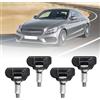 BYNYXI 4 sensori di pressione pneumatici RDK per Mercedes W205 W212 W222 W246 W176 A000090500300 A4479050500 A0009053907 RDKS Sensore A0009054100 A009057 200 TP. MS sensore pressione pneumatici