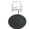 MKAREPART Tappo di copertura per gancio di traino per paraurti posteriore, compatibile con Ford Transit Connect 2002-2013 4386456 1480529