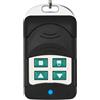 Whnbuij Garage Clicker - Telecomando per apricancello wireless, apriporta sostitutivo per garage | Handy 4-Bonds Portachiavi portatile Apriporta Artigiano MHz, Trasmettitore programmabile per porta garage