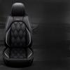 MounSgk Coprisedili per auto adatti per Kia SP Stonic Kcv4 Rio Ceed Pegas Xceed Picanto Magentis Venga Kv7 Vq 3D All Inclusive in pelle 5 sedili accessori per auto, grigio
